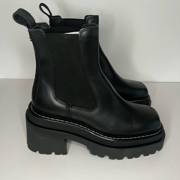 Akis Stretch Platform Chelsea Boots - Picture 3 of 6